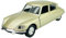 Welly Citroen DS23 Limousine Beige Gold Metallic 1972-1975 1/34-1/39 Metal Modell Auto Die Cast Neu im Kasten