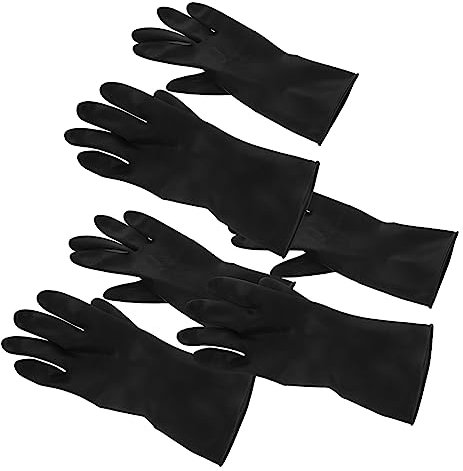 Healvian 9 Paare Friseursalon-handschuhe Wiederverwendbare Haarfärbehandschuhe Shampoo Für Männer Wiederverwendbare Handschuhe Zum Färben Der Haare Einweg Mann Werkzeuggürtel