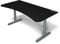 Arozzi Arena Ultrawide gebogener Gaming- und Bürotisch mit vollflächiger, wasserabweisender Schreibtischunterlage, Kabelmanagement-Aussparungen und Netz (Frozen Grey)