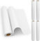 Wensdr 5 Rollen Plotterpapier 61cmx45m CAD Papierrollen mit 5cm Kern CAD-Druck Großformatpapier 80GSM Ingenieure Architekt Designer Professionelle Plotter Papier