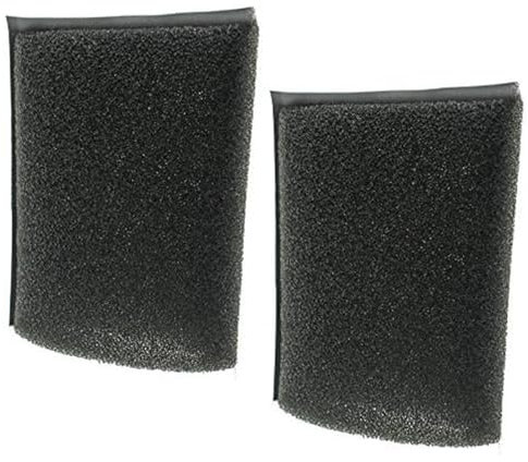 SPARES2GO Foam Filter compatible with Wessex 15892 18L 34501 20L Wet & Dry Vacuum Cleaner (Pack of 2 Filters)