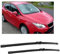 Congin Scheibenwischer Vorne Passend für Seat Ibiza 6J 2008-2017, 24''+16'', Individualität Wasserdicht Auto Scheibenwischer Auto Ersetzen Zubehör
