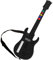 NBCP DOYO Wireless Gitarre für Wii, kompatibel mit Guitar Hero, Clone Hero und Rock Band Spielen (Schwarz, Rock Band 1), inkl. verstellbarem Trageriemen – Kabellose Wii Gitarre für Musikspiele