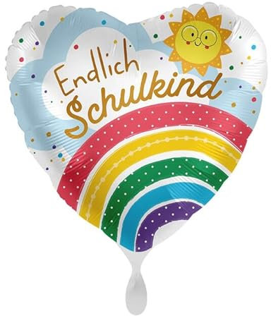 NEU Folienballon - Endlich Schulkind - ca. 45cm Durchmesser