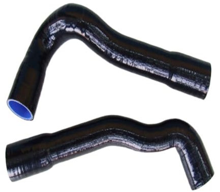Refrigerante Manguitos Compatible con BMW para E36 325i 328i M3 1992 1993 1994 1995 1996 1997 1998 1999 Tubo De Manguera De Radiador De Silicona(Black)