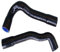 Refrigerante Manguitos Compatible con BMW para E36 325i 328i M3 1992 1993 1994 1995 1996 1997 1998 1999 Tubo De Manguera De Radiador De Silicona(Black)