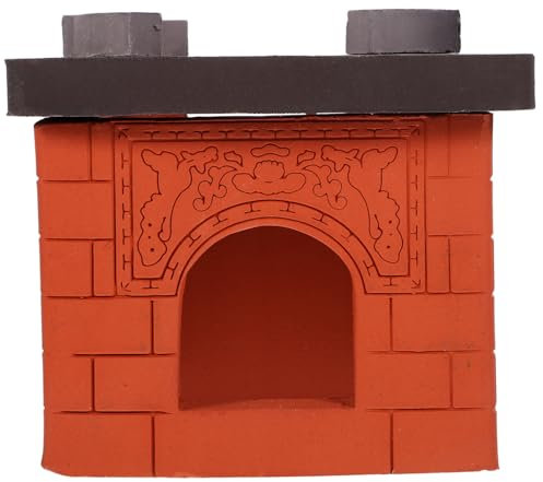 MUSISALY Micro-poêle Paysage Meubles De Cuisine pour Maison De Poupée Les Enfants Font Semblant De Jouer avec des Jouets Jeu De Cuisine Jouet De Cuisine Enfant Mini Céramique Coffee
