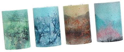 DIYEAH Scrapbook Washi Tape Dekoratives Klebeband Rollen 4pcs Journal Planer Masking Tape Zufällige Farbe