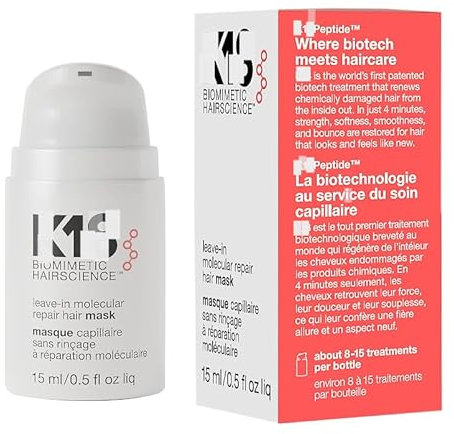 Leave-In Molecular Repair Haarmaske 15 ml – Intensive Haarkur für trockenes, geschädigtes & coloriertes Haar – stärkt, regeneriert und schützt – Formel in Salon-Qualität, 15 ml