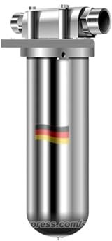 Filtro osmosi inversa, 8000L/H Filtro Acqua Sedimenti Filtro Antiruggine Proteggi l'acqua domestica Abbastanza Tutta la Casa Sedimenti Acqua 1 di Filtraggio WTR(Half inch and 1 inch)