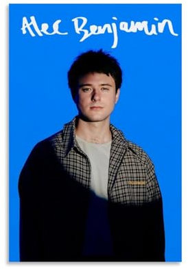 XQHMEP Alec Benjamin Poster, Sängerposter, Leinwand, Wandkunst für Zuhause, Wohnzimmer, Schlafzimmer, Dekoration, Gemälde, 60 x 90 cm, ungerahmter Stil