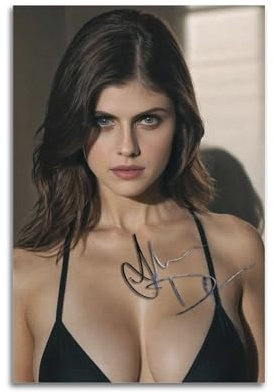 ADMLIE Alexandra Daddario berühmte Schauspielerin, Poster, Kunstwerke, Bilddruck, Wandkunst, Gemälde, Leinwanddekoration, Heimdekor, 30 x 45 cm
