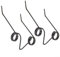 FACULX Lot de 2 dents à ressort 7018496YP 46761 pour déchaumateur Snapper, accessoires de tondeuse