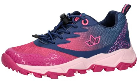 Lico Unisex Kinder Ruston Trekkingsschuhe, Marine Pink Rosa, 35 EU