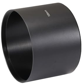 Pantalla de teleobjetivo precisa de 105 mm 95 para objetivos de 150 – 600 600 – 600, paraguas de metal ligero