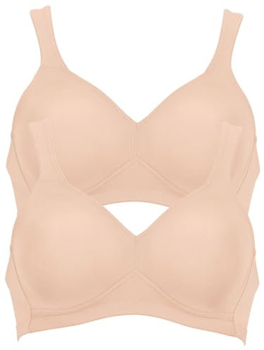 Anita 2er Sparpack BH ohne Bügel Twin 5493 Gr. 85C in 1xdesert 1xdesert