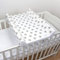 Baby Harte Basis Wickelunterlage/Wechsler 70 x 50 cm passend für 120 x 60 cm Kinderbett (Sterne)