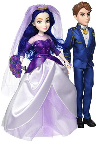 Disney Descendants The Royal Wedding Mal and Ben Dolls