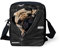Biyejit Kuriertasche, Umhängetasche, Umhängetasche, Handbgas Sling Sling Satchel mit verstellbaren Trägern, mops, Einheitsgröße