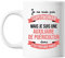 Mug Je ne suis pas Superwoman, je suis Auxiliaire de puériculture