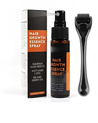 Bio'Tech Advanced Regrowth Treatment Kit, Hair Regrowth Roller+ Essence Set, Haar Wachstum Serum,Anti Haarausfall,Haarwuchsmittel Frauen,Haarausfall und Haar-Behandlung,Haar Serum