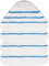 SPARES2GO Washable Microfibre Cover Pads Compatible with Bush SMB1501 SMB1501UK Steam Cleaner Mop (Pack of 4)