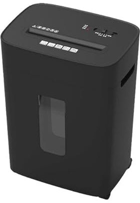 BRASQ Schredder Aktenvernichter PS415, 14 Blatt gleichzeitig, Papier und Kreditkarten Schredder, Sicherheitsstufe P-4, Kreuzschnitt mit 20L Papierkorb, Schwarz