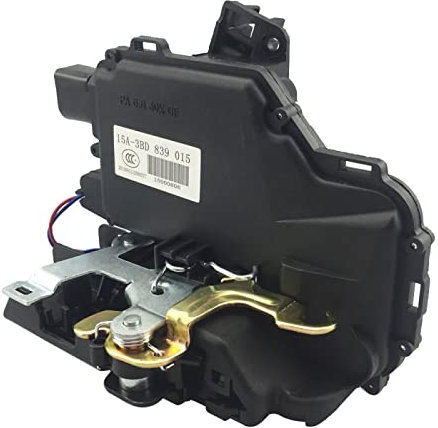 Türschloss Stellmotor für VW Passat B5 Golf MK4 Bora Lupo Beetle, Stellantrieb für Türverriegelungsmechanismus hinten links 15A3BD839015/6X1837013H/BSQ001-RL