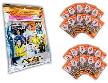 Panini FIFA Women's World Cup 2023 Adrenalyn Trading Cards (Starter Set Bundle)