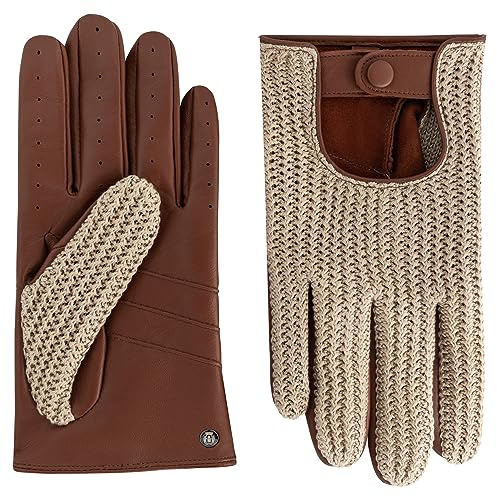 Roeckl Le Mans Autofahrer Handschuhe, saddlebrown, 9.5