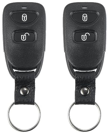 X AUTOHAUX 2pcs 3 Button 313.8MHz OSLOKA-320T Car Keyless Entry Remote Key Fob for Hyundai Tucson 2005 2006 2007 2008 2009 Control Proximity Smart Fob