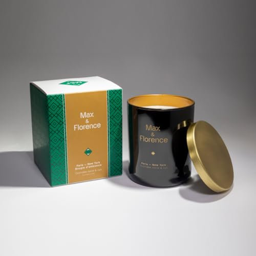 Scented candles 230g/50h (Black Orchid and Lily)