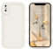 DOMAVER Case for iPhone X, iPhone XS Case with Cute Curly Wave 5.8 inch, Soft TPU Silicone Slim Fit Shockproof Phone Case for Girls Women Men, Full Body Protective iPhone X/XS Cover, White