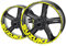 FGRggds Radaufkleber Felgenaufkleber Für Suzuki GSXR 600 750 1000 GSXS 750 GSR 600(Farbe:Fluorescent Yellow)