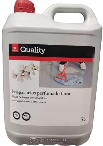 Friegasuelos Perfumado Quality - Lavanda, Cítrico y Floral - Limpieza Eficaz con Fragancias Naturales (1 GARRAFA, Floral)