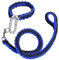 Laisse pour chien avec collier - Corde d'escalade solide - Fait à la main - Tresse à la main