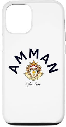 iPhone 13 Amman Jordan Capital Jordanian Gift, Flag Of Jordan Case