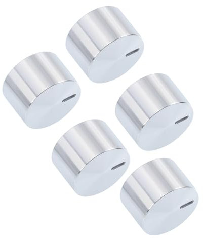 jojofuny 5pezzi Grazie Per Informazioni Dettagliate Ecco Titolo in Italiano Manopole Di Ricambio Per Controllo Cucina e Bruciatore in Resistente Compatte e Pratiche Per Piani Cottura Elettr