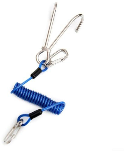 Équipement de plongée sous-marine efficace avec crochets fiables (bleu)