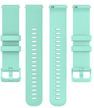 BRART Bracciali Accessori Forerunner 255 S 955 255 245 745 Vivoactive 4S 3S Silicone Smart watch cinturino Per Garmin Venu 2 Plus SQ, For Vivoactive 4S 3S, Agata