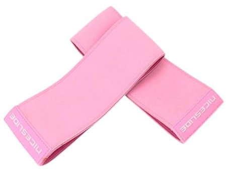 Fenteer 1 Paar Rollschuhüberzieher, Kratzfest, Tragbar, Zum Schutz von Schlittschuhen, Elastisch, Eiskunstlauf Überzieher, Schuhüberzug für Rollschuhe, Pink M