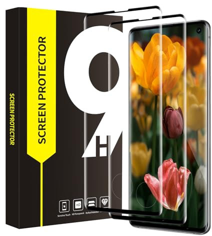 Bodyguard 2 Stück Schutzfolie für Panzerglas für Samsung Galaxy S10, Sensitive Touch, 9H Härte, Anti-Öl, Keine Blasen Schutzglas, 3D Runde Kanten, Hohe Auflösung Transparent S10 Displayschutzfolie