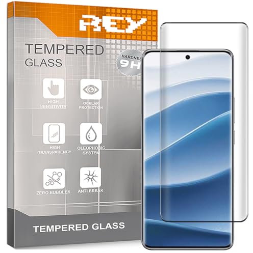 Protector de Pantalla Curvo para XIAOMI REDMI NOTE 14 PRO 4G/5G - NOTE 14 PRO+ 5G - 15 PRO - 15 ULTRA - POCO X7, Negro, Cristal Vidrio Templado Premium, 3D / 4D / 5D, Anti Roturas