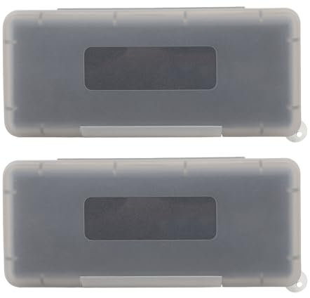 POENVFPO M.2 Caso de Almacenamiento SSD NVME con Ranuras de Ajuste Precisas, Caja de Protección SSD Compacta para M.2 2280/2260/2240/2242/2230, para Profesionales de TI