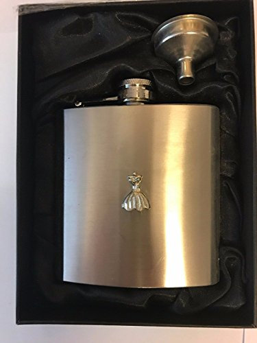 Wedding Prom Brides Maid Elegant Dress TG159 6oz Captive Top Stainless Steel Hip Flask Boxed with Funnel Posted by US Gifts for All 2016 from Derbyshire UK …