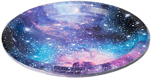 Creative Converting Galaxy Round Paper Dinner Plates, 9 - 8 Pcs.