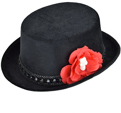 Hexenhut Minihut Haarreif Halloween Hexe Karneval Zauberin Witch (Zylinder (2803463))