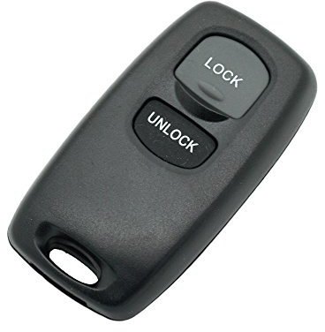 BROVACS Replacement Key Shell Compatible with MAZDA 2 Button Keyless Entry Remote Key Case Fob PG532