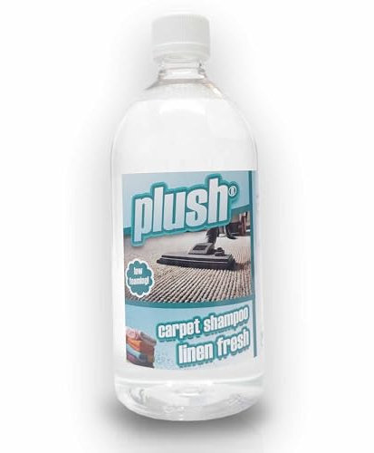 Carpet Shampoo Cleaner & Odour Deodoriser 1L Plush (Linen Fresh)