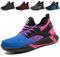 AONETIGER Sicherheitsschuhe Herren Damen Leicht Arbeitsschuhe Stahlkappe Sportlich Schutzschuhe Atmungsaktiv rutschfest Schuhe Sneaker(Größe 39,Rosa)